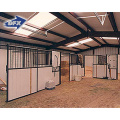 Qingdao customized design light steel structure horse stables room for horses